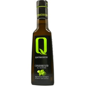 Condiment à l’huile d’olive bio aromatisé au basilic (date dépassée)