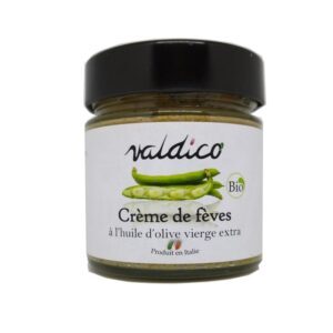 Crème de fèves bio à l’huile d’olive vierge extra