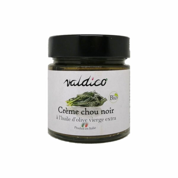 crème de chou noir bio Valdico