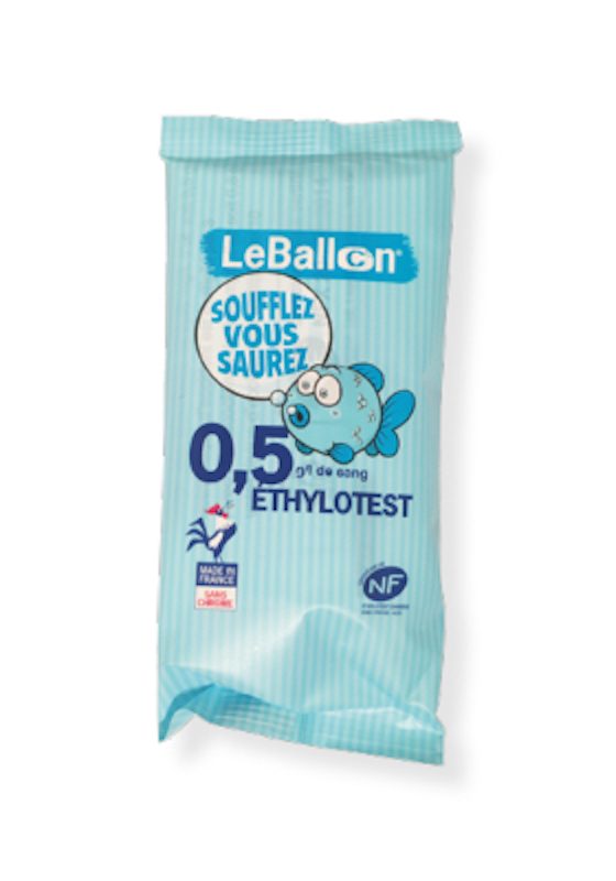 Ethylotest chimique 0.50G Le Ballon - VALDICO